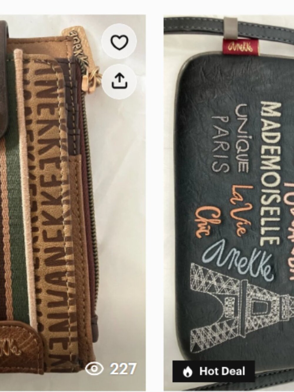 Anekke bundle set bag+wallet